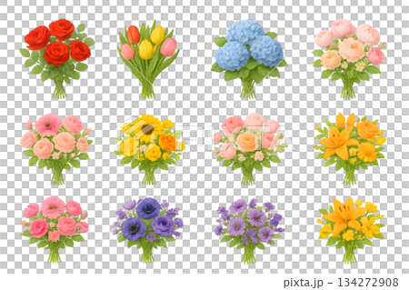 花束套裝（12種） 134272908