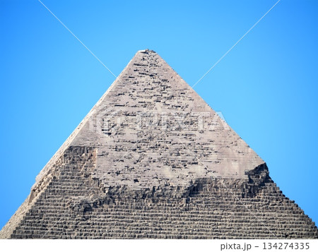 カフラー王のピラミッドの先端 134274335