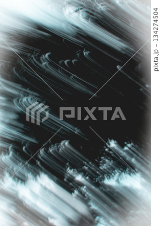 Halloween night blurred texture. Black and white photo. Blurred strange Halloween horror backplate texture with magical atmosphere. Halloween night blurred texture. Black and white photo. Blurred strange Halloween horror backplate texture with magical atmosphere. 134274504