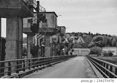 荒瀬橋 可動堰 荒瀬橋 可動堰 134275476