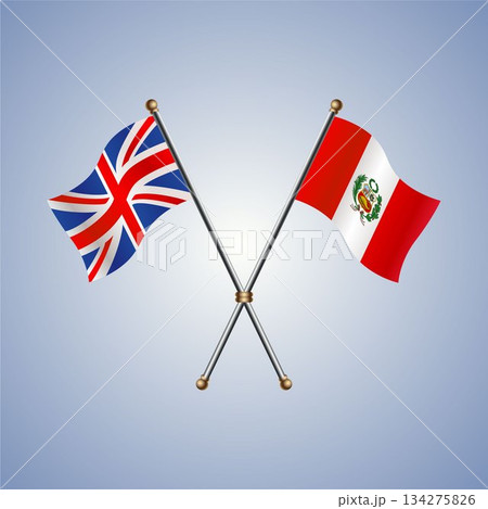 United Kingdom and Peru flag relations 134275826