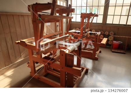 秩父銘仙館の機織り機　 134276007