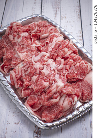 すき焼き　しゃぶしゃぶ用　日本産 134276876