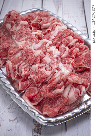 すき焼き　しゃぶしゃぶ用　日本産 134276877