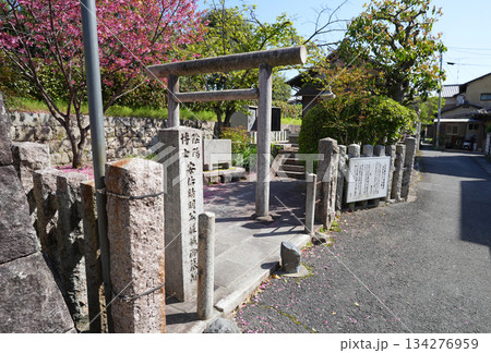 陰陽博士安倍晴明公嵯峨御墓所 陰陽博士安倍晴明公嵯峨御墓所 134276959