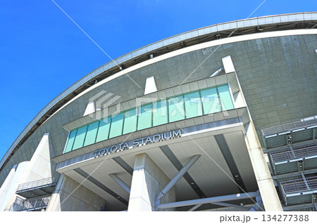 愛知県豊田市、豊田スタジアムの風景 134277388