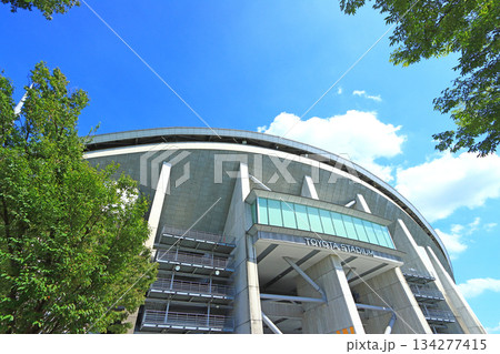 愛知県豊田市、豊田スタジアムの風景 愛知県豊田市、豊田スタジアムの風景 134277415