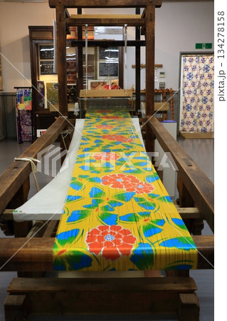 秩父銘仙館の機織り機 秩父銘仙館の機織り機 134278158