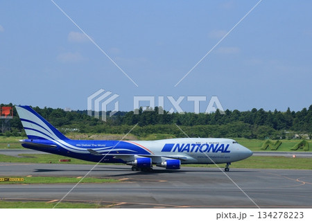 ナショナルエアラインズの貨物機　大型貨物機 134278223