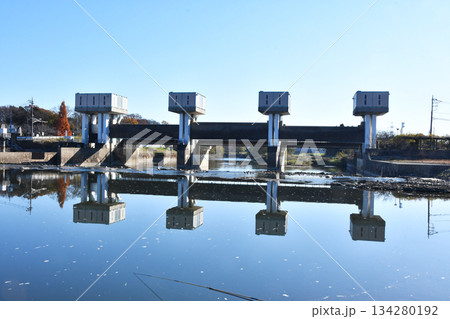 元荒川の末田須賀堰ダム_08 134280192