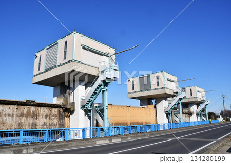 元荒川の末田須賀堰ダム_15 元荒川の末田須賀堰ダム_15 134280199