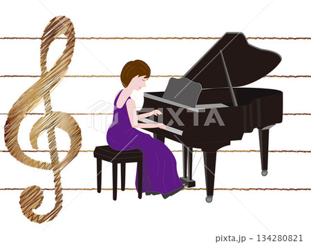 ピアノのコンサート ピアノのコンサート 134280821