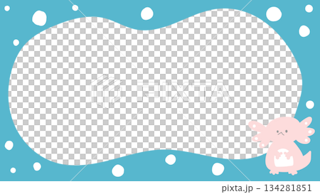 可愛的影片串流背景 82,有墨西哥鈍口蠑螈 可愛的影片串流背景 82,有墨西哥鈍口蠑螈 134281851