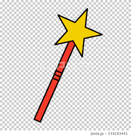 Star Walking Stick Icon 134283441