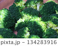 ゆでたブロッコリー 134283916