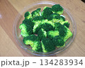 ゆでたブロッコリー 134283934