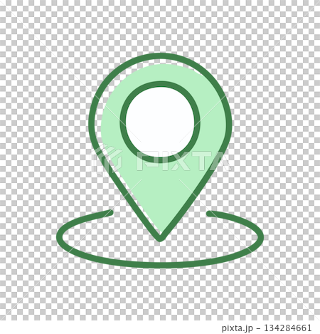 Simple and cute location pin icon – Maps, GPS, Navigation 134284661