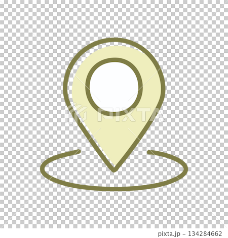 Simple and cute location pin icon – Maps, GPS, Navigation 134284662