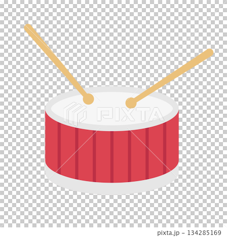 drum and sticks icon 134285169