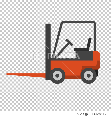 フォークリフトのアイコン 134285175