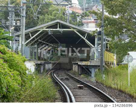 近鉄信貴線の信貴山口駅 134286896