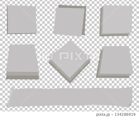 illustration of memo paper illustration of memo paper 134286919