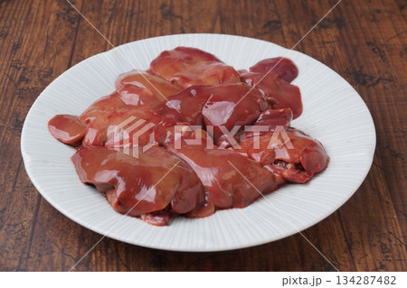 鶏肉の生レバー 鶏肉の生レバー 134287482