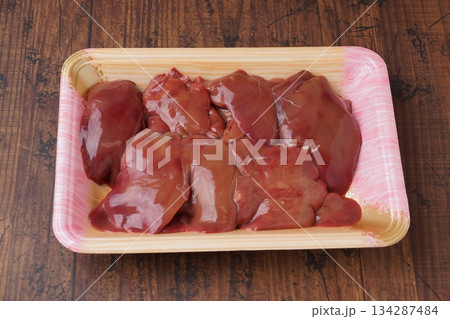 鶏肉の生レバー 鶏肉の生レバー 134287484