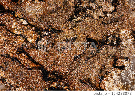 Sedna Gold - granite background, stylish texture as part of your modern interior project. 134288078