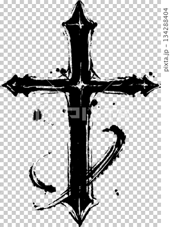 Cross ink design 134288404