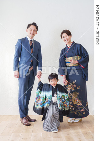 男の子の七五三 134288424