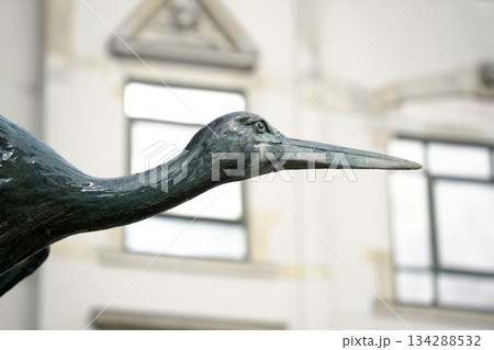 Storkespringvandet Famous stork fountain Copenhagen, Denmark 134288532