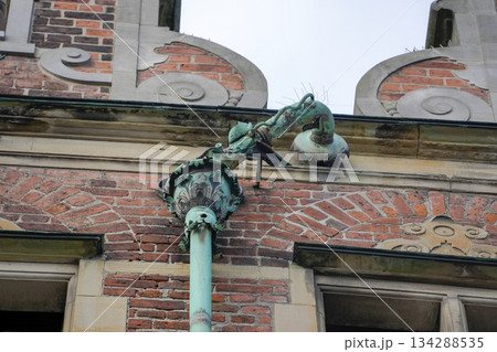 royal Copenhagen historic building detail 134288535