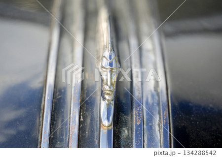old vintage car detail close up 134288542