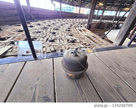 野木町煉瓦窯の窯上部（2階）【栃木県野木町】 134288709