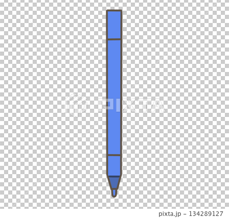 藍色鋼筆的插圖 134289127