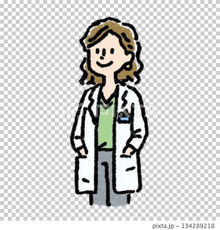 女性医療従事者 134289218