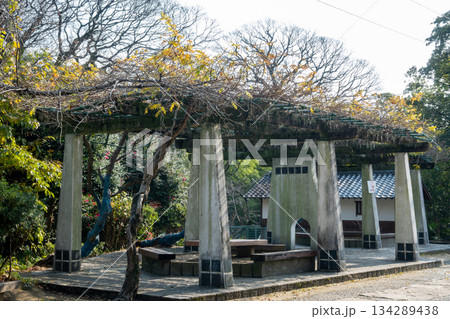 日本の岡山県倉敷市の白壁の美しいレトロな町並み 日本の岡山県倉敷市の白壁の美しいレトロな町並み 134289438