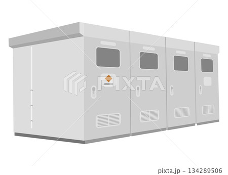 配電盤設備のイラスト 134289506
