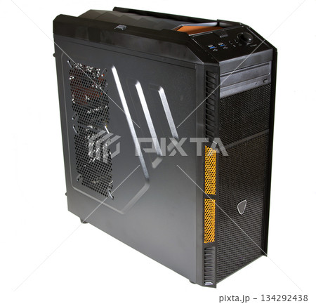 Personal computer isolated on white Personal computer isolated on white 134292438