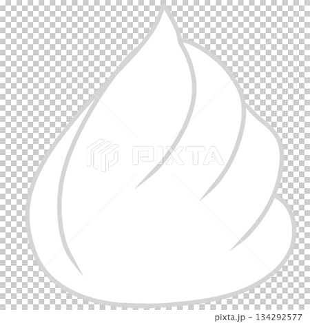 生クリーム　シンプル 134292577