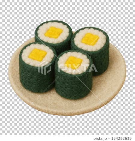 [壽司]醃蘿蔔卷圖解 134292639