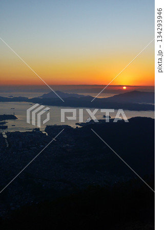 広島県呉市 灰ヶ峰からの眺望 広島県呉市 灰ヶ峰からの眺望 134293946
