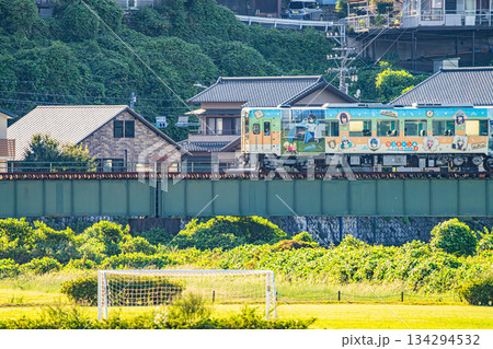 浜松市の天竜浜名湖鉄道の線路(静岡県) 浜松市の天竜浜名湖鉄道の線路(静岡県) 134294532