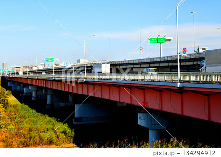 笹目橋/荒川(上流側) 埼玉県方面を望む【2025.11】 笹目橋/荒川(上流側) 埼玉県方面を望む【2025.11】 134294912