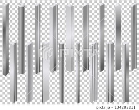 金屬棒材圖示 134295811