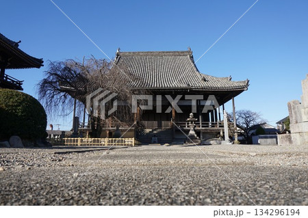 城下町津山の西寺町に建つ日蓮宗の寺院「妙法寺」 134296194