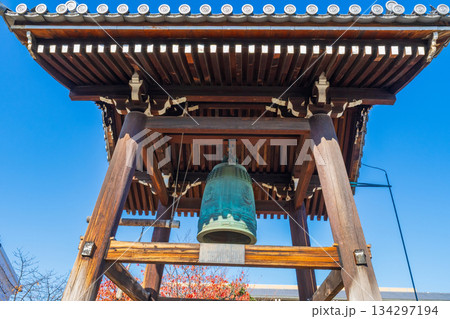 京都市　鐘撞堂　梵鐘　 134297194