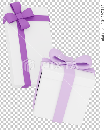 3D 插畫_呈現_紫色 134297512