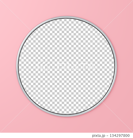 3D material_metal frame_pink 134297800